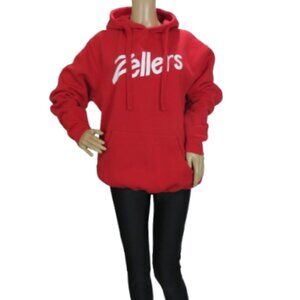 Zellers Retro Red Pullover Hoodie
